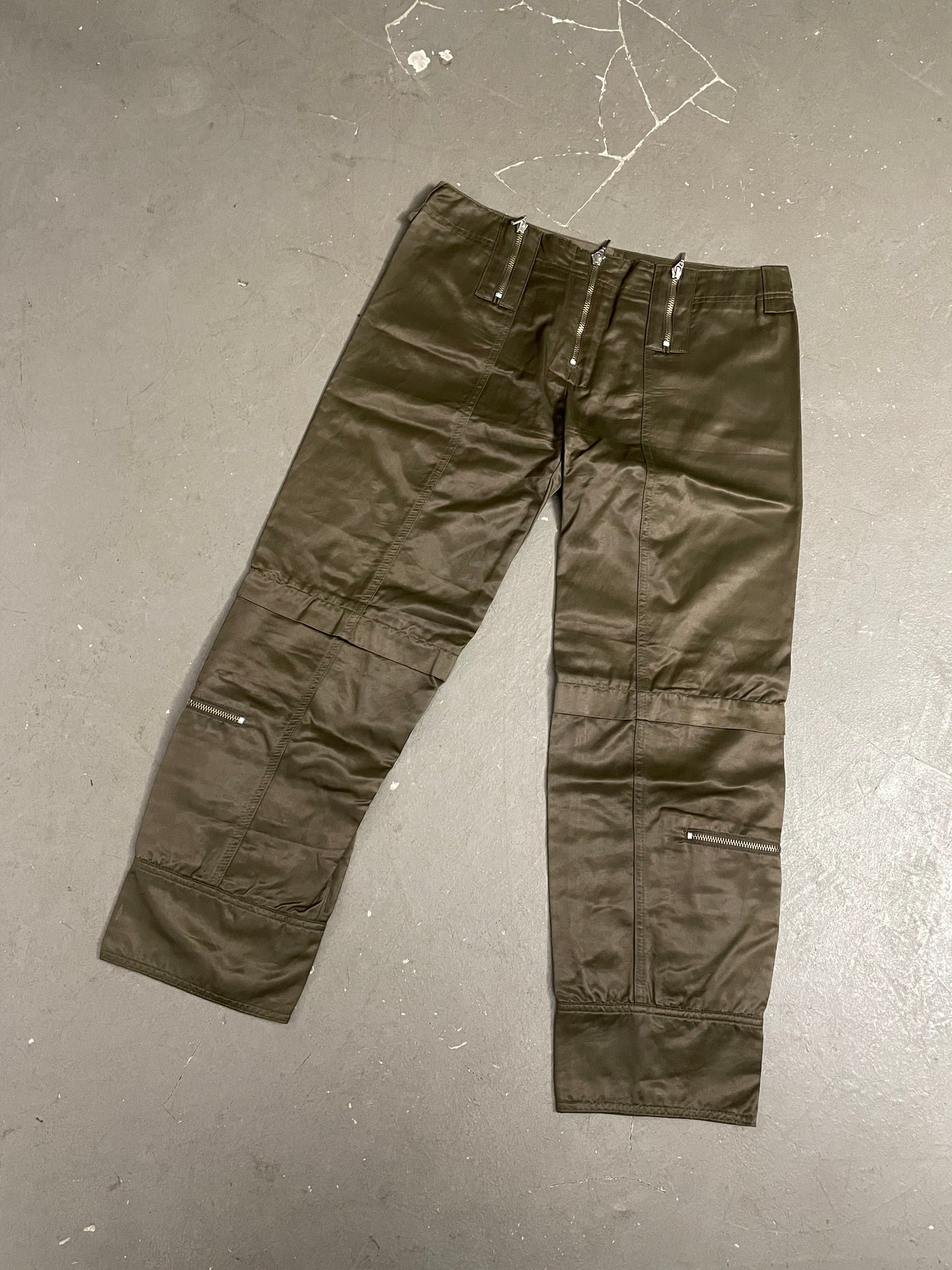 Plein Sud satin 3/4 cargos