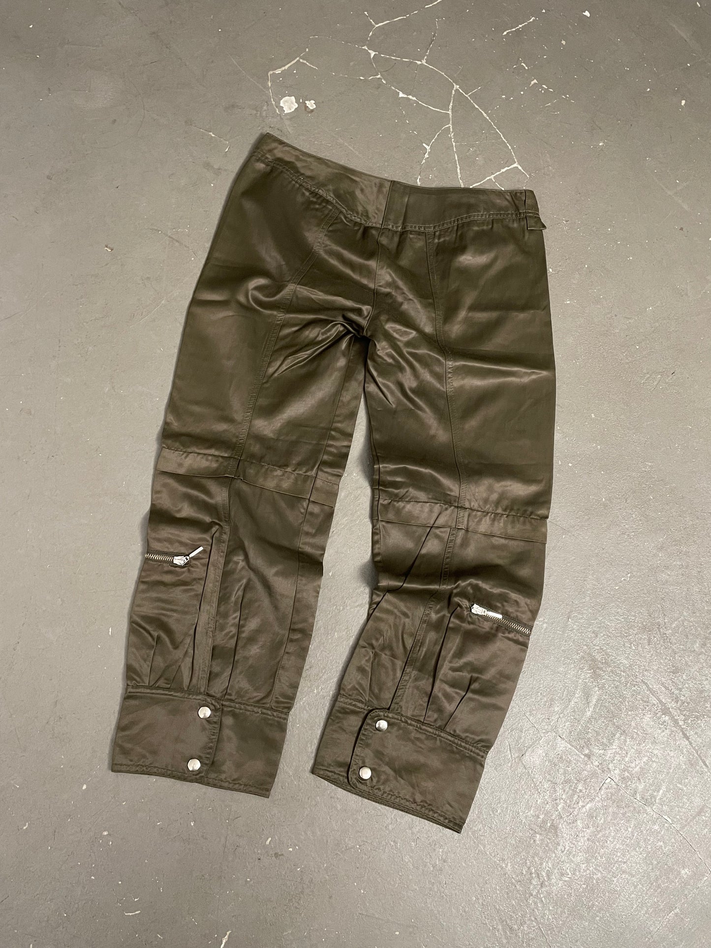 Plein Sud satin 3/4 cargos