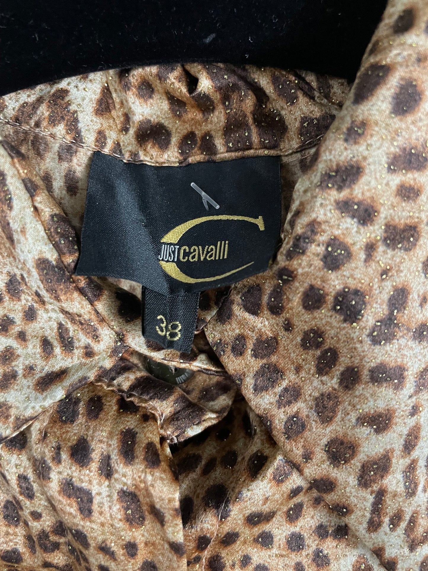 Just Cavalli leo print shirt