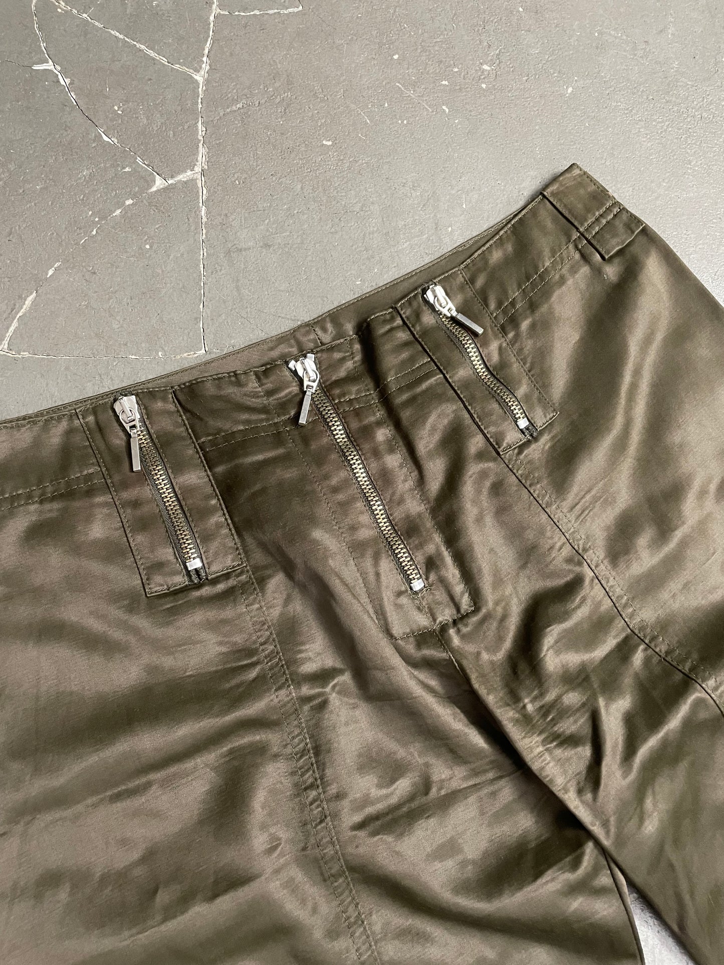 Plein Sud satin 3/4 cargos